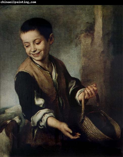 Bartolome Esteban Murillo Boy with A Dog