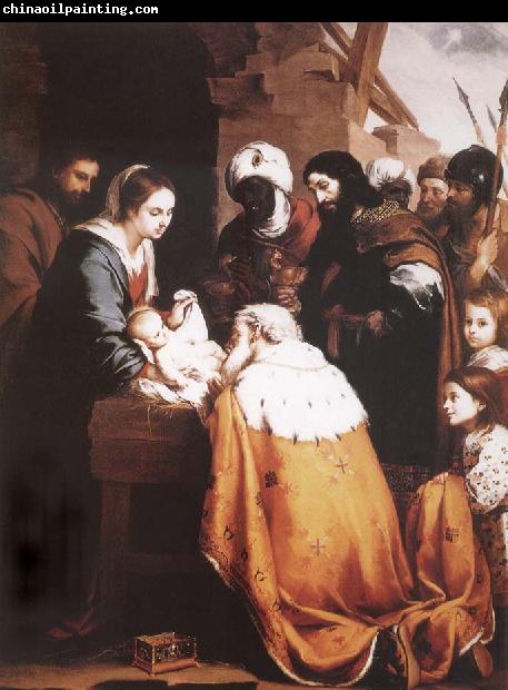 Bartolome Esteban Murillo The adoracion of the Kings