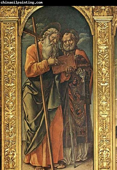 Bartolomeo Vivarini Sts Andrew and Nicholas of Bari