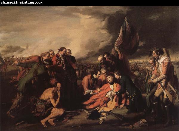 Benjamin West The death of general Wolf