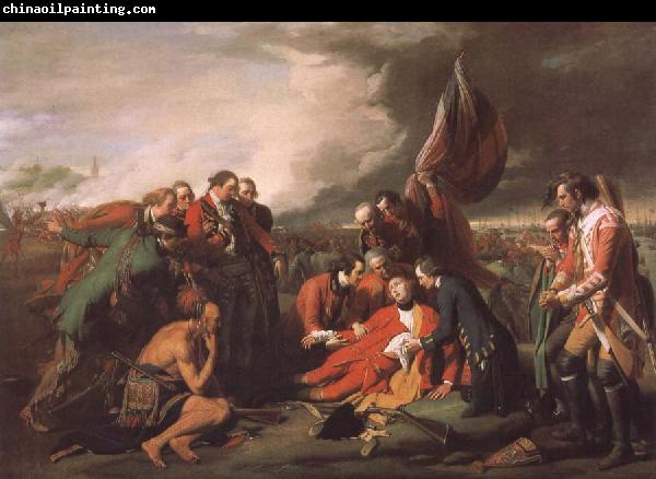 Benjamin West Tod des General Wolfe in der Schacht von  Quebec