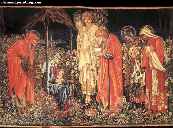 Burne-Jones, Sir Edward Coley The adoracion of the three Kings