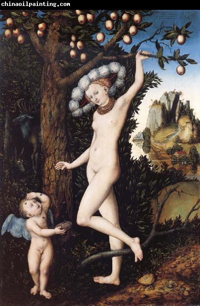 CRANACH, Lucas the Elder Venus and Cupid