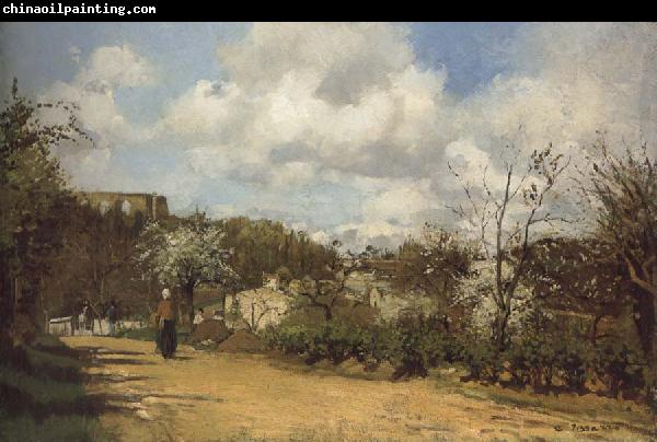 Camille Pissaro View from Louveciennes