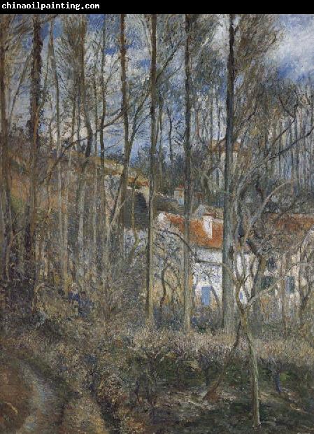 Camille Pissarro The Cote des Boeufs at L-Hermitage