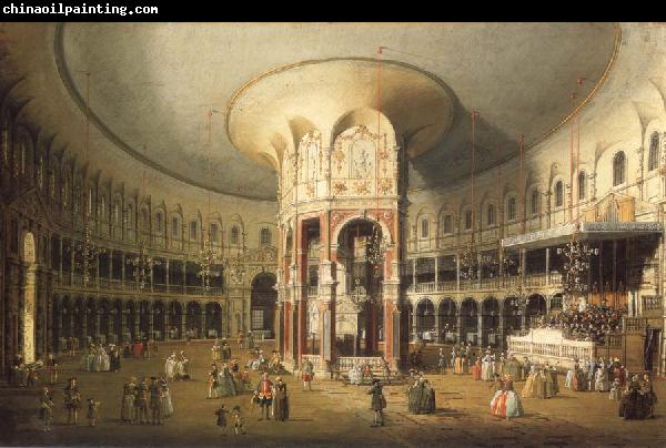 Canaletto London Interior of the Rotunda at Ranelagh