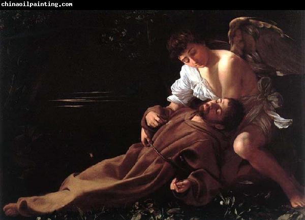 Caravaggio St. Francis in Ecstasy