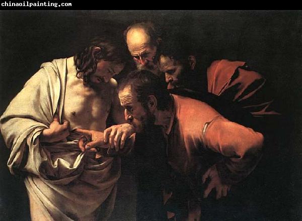 Caravaggio The Incredulity of Saint Thomas