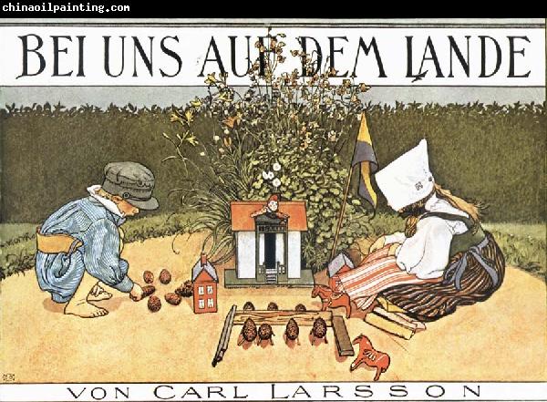 Carl Larsson Bei uns auf dem Lande