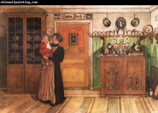 Carl Larsson Tuixt Christmas and New Years