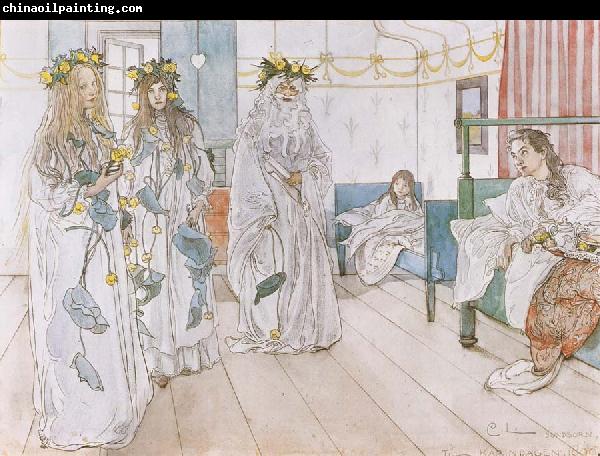 Carl Larsson For Karin-s Name-Day