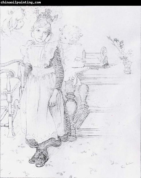 Carl Larsson The Enchanted Princess