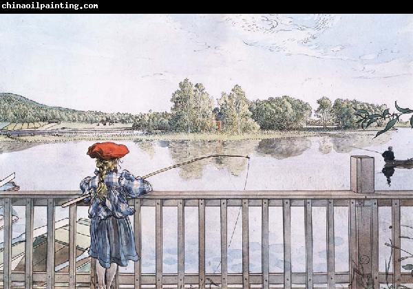 Carl Larsson Fishing