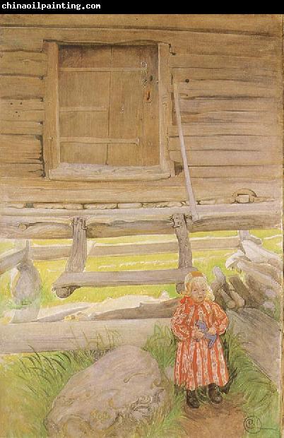 Carl Larsson A Rattvik Girl  by Wooden Storehous