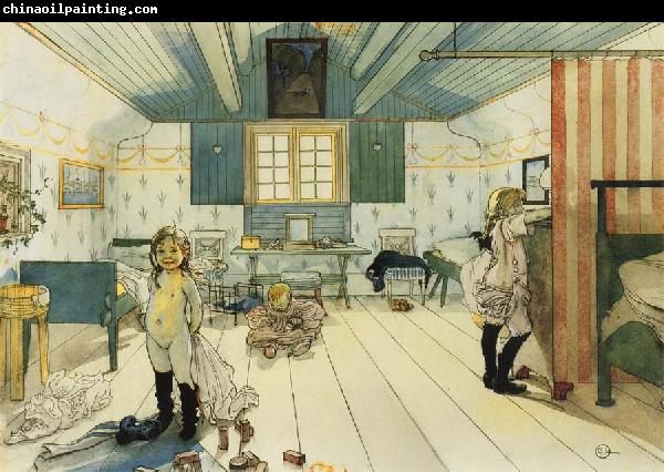 Carl Larsson Mama-s and the Little Girl-s Room