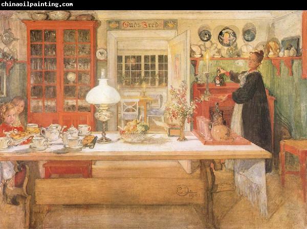 Carl Larsson Just a Sip