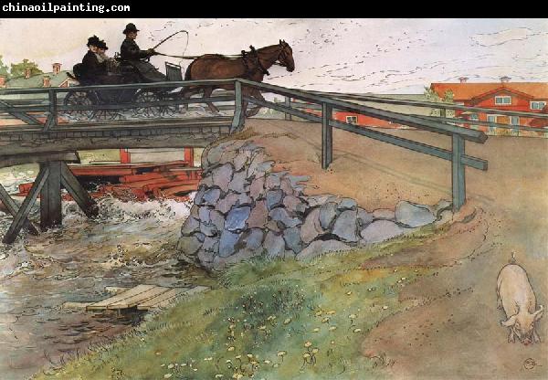 Carl Larsson The Bridge