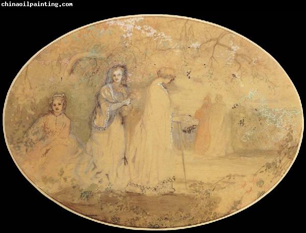 Charles conder The Meeting