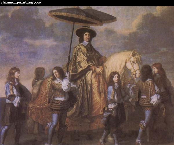 Charles le Brun Chancellor Seguier at the Entry of Louis XIV into Paris in 1660