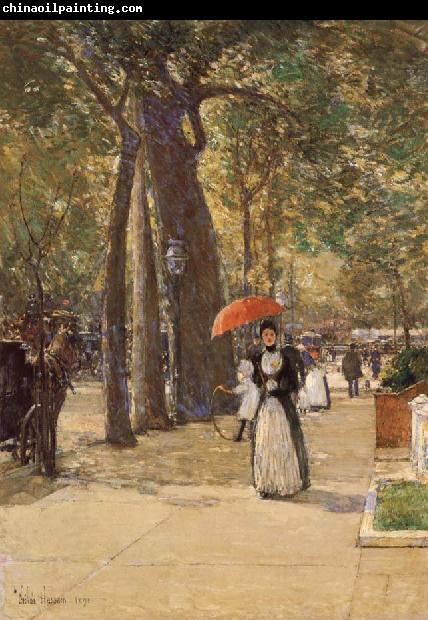 Childe Hassam Die Fifth Avenue am Washington Square