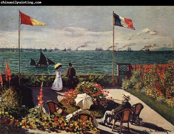 Claude Monet Terrace at Sainte