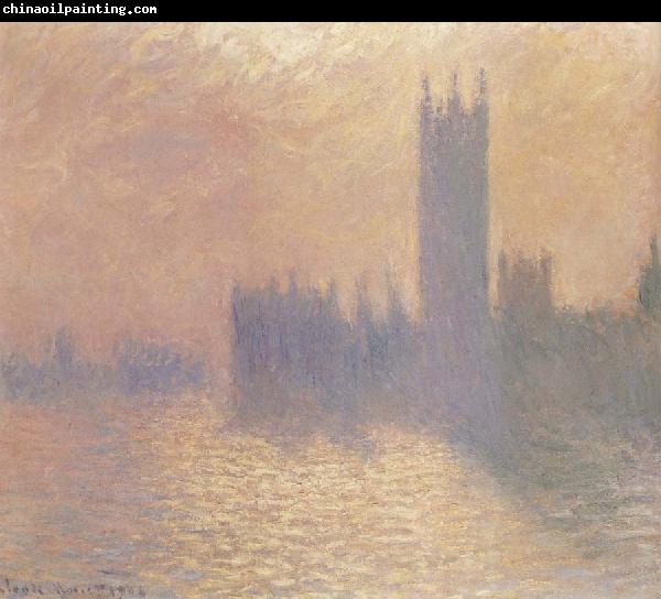 Claude Monet Houses of Parliament,London,Stormy Sky