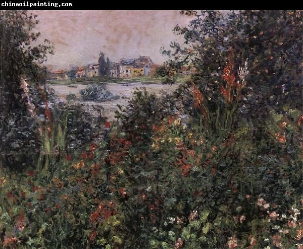 Claude Monet Fleurs a Vetheuil