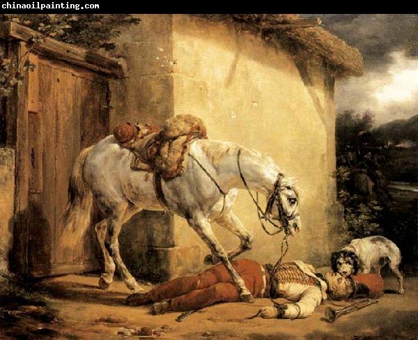 Claude-joseph Vernet The Wounded Trumpeter