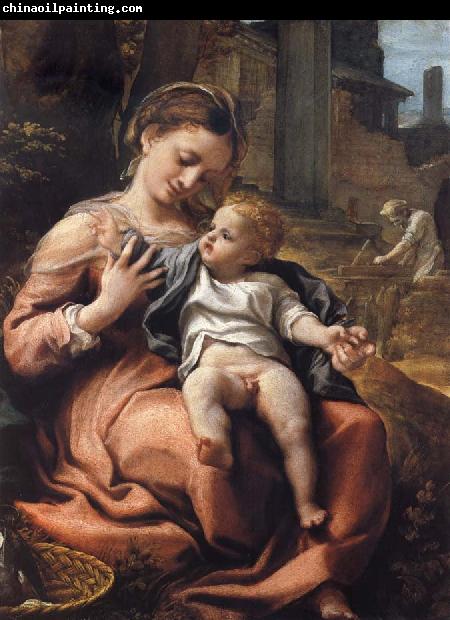 Correggio The Madonna of the Basket