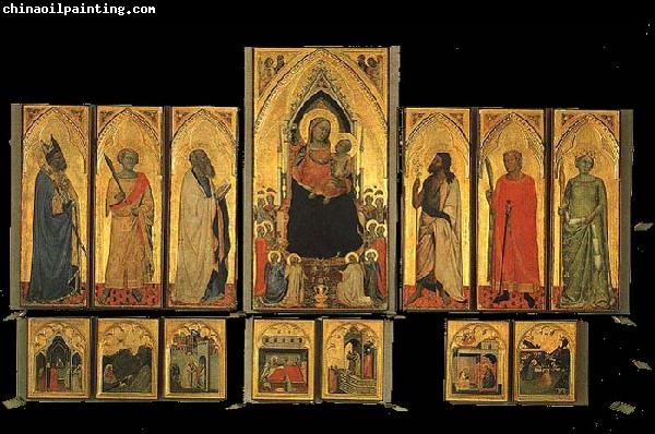 DADDI, Bernardo Polyptych of S. Pancrazio