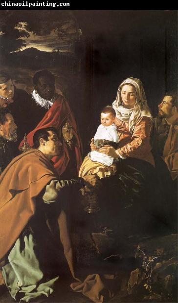 Diego Velazquez The adoracion of the Kings Magicians