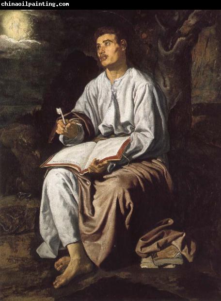 Diego Velazquez Saint john the Evangelist on the Island of Patmos