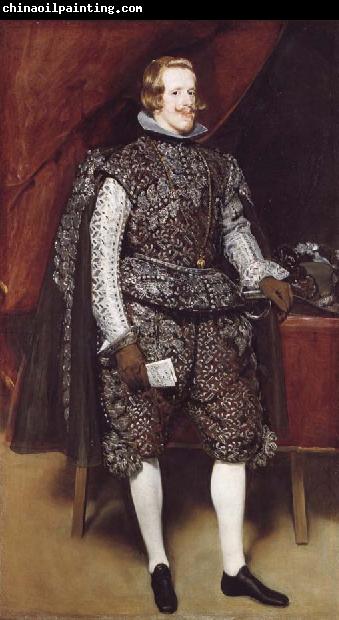 Diego Velazquez Philip IV of Spain in Brown and Silver