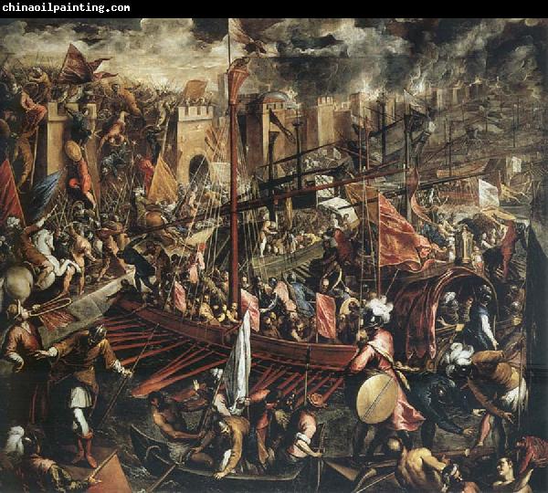 Domenico Tintoretto The Conquest of Constantinople