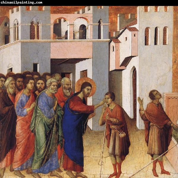 Duccio Jesus Opens the Eyes of a Man Born Blind