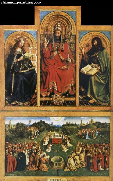 EYCK, Jan van Altarpiece of Ghent