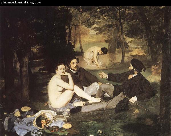 Edouard Manet Dejeuner sur I-herbe