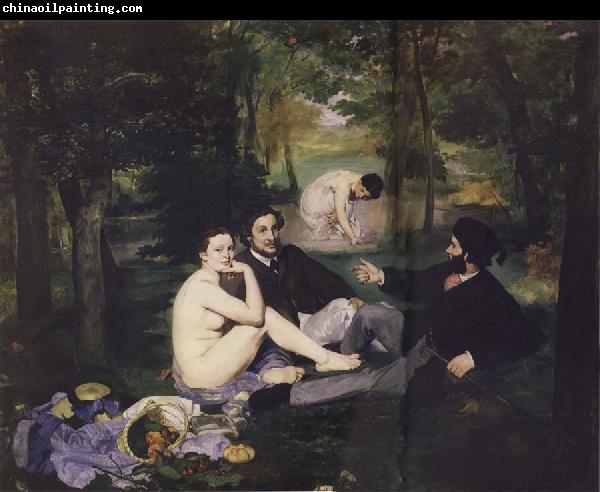 Edouard Manet Luncheon on the Grass