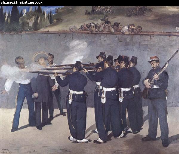 Edouard Manet The execution of Emperor Maximiliaan