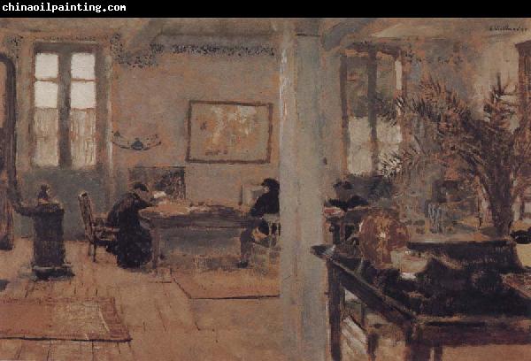 Edouard Vuillard In a room