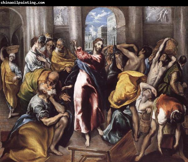El Greco Christ Driving the Traders from the Temple