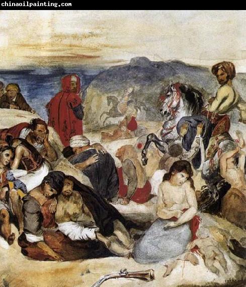 Eugene Delacroix The Massacre of Chios