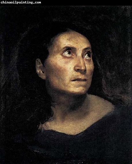 Eugene Delacroix A Mad Woman