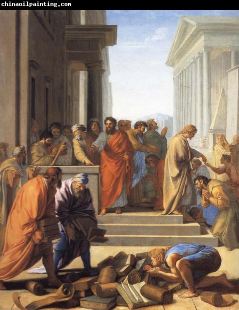 Eustache Le Sueur Saint Paul Preaching at Ephesus