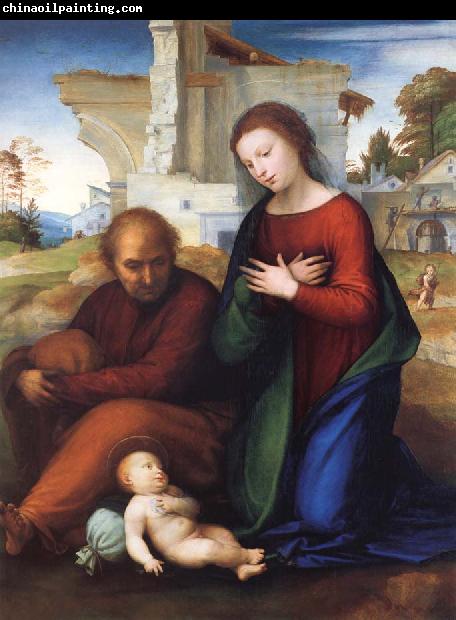 Fra Bartolommeo The Virgin Adoring the Child with Saint Joseph