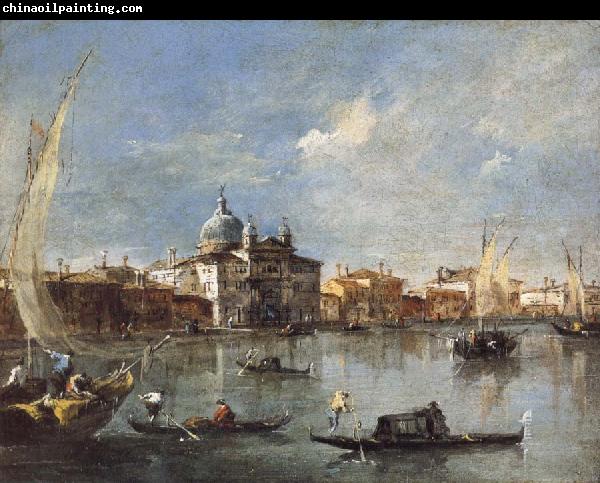 Francesco Guardi The Giudecca with the Zitelle