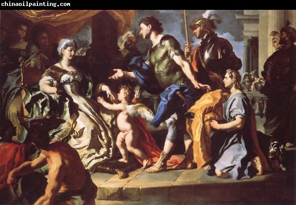 Francesco Solimena Dido Receiving Aeneas and Cupid Disguised as Ascanius