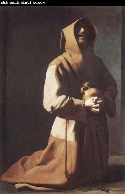 Francisco de Zurbaran Saint Francis in Meditation