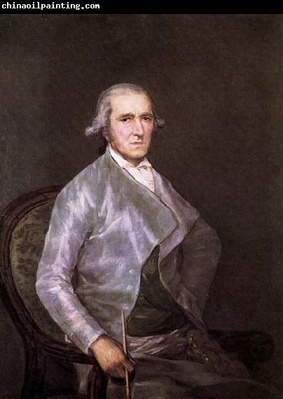 Francisco de goya y Lucientes Portrait of Francisco Bayeu