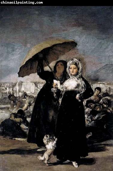 Francisco de goya y Lucientes Les Jeunes or the Young Ones